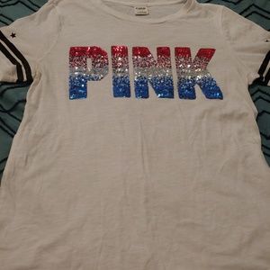 Pink 4th of July shirt